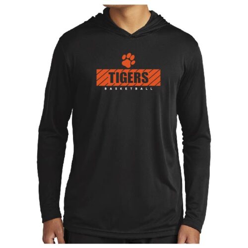 Farmington Youth Basketball - Black Printed Sport-Tek ® PosiCharge ® Competitor ™ Hooded Pullover (ST358)
