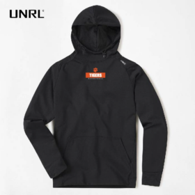 Farmington Youth Basketball - Black Embroidered UNRL Crossover Hoodie II