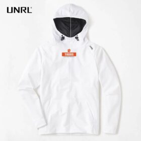 Farmington Youth Basketball - White Embroidered UNRL Crossover Hoodie II