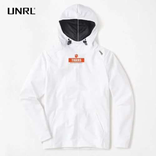 Farmington Youth Basketball - White Embroidered UNRL Crossover Hoodie II