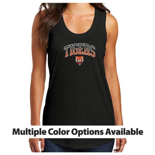 Farmington Football - Printed Women’s Perfect Tri Racerback Tank (DM138L)