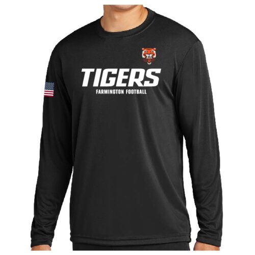 Farmington Football - Longsleeve Printed Performance Tee (ST350LS) - Image 2