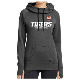 Farmington Football - Black Heather Women's Hoodie (LNEA510)