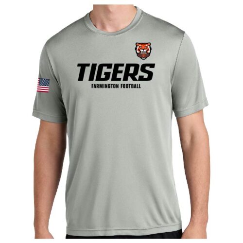 Farmington Football - Printed Performance Tee (ST350) - Image 2