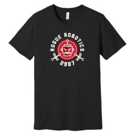 Farmington Robotics - Black Short Sleeve Printed Tee (BC3001)