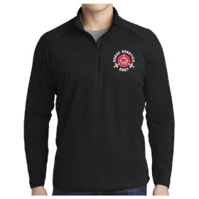 Farmington Robotics - Black Embroidered 1/4 Zip Pullover (ST850)