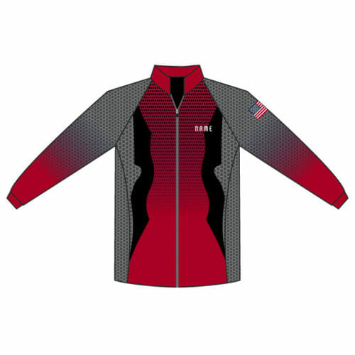 North Central Elite Archery - Full-Dye Full Zip Jacket