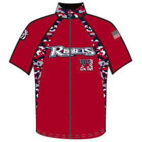 Rebels - Full-Dye Full Zip BP Jacket (Short Sleeve)