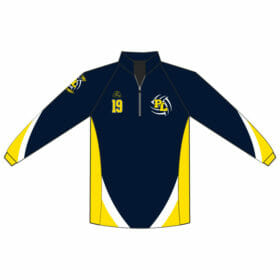 Prior Lake Volleyball - Full-Dye 1/4 Zip Jacket