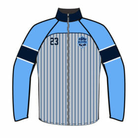 Blaine Baseball - Full-Dye Full Zip Jacket (Classic Design)