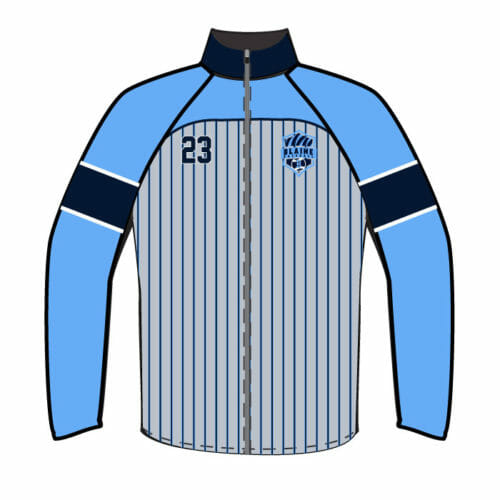 Blaine Baseball - Full-Dye Full Zip Jacket (Classic Design)