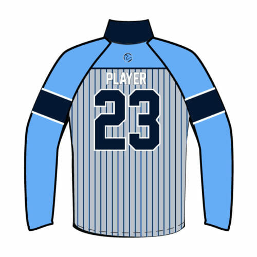 Blaine Baseball - Full-Dye Full Zip Jacket (Classic Design) - Image 2