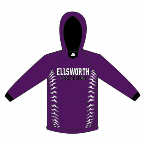 Ellsworth Fastpitch - Full-Dye Hoodie