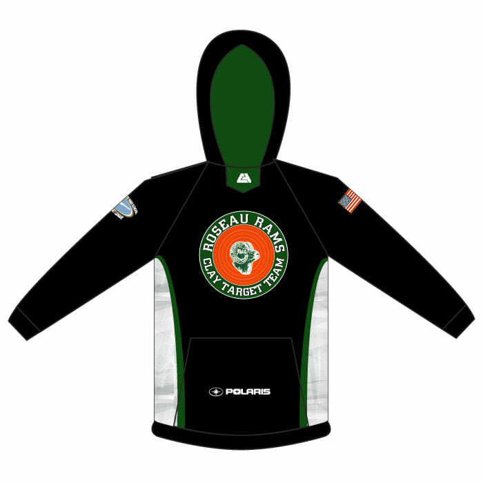 Roseau Clay Target Team - Full-Dye Hoodie