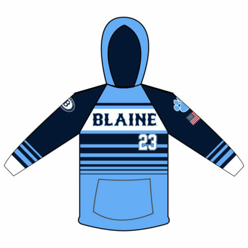 Blaine Baseball - Full-Dye Hoodie