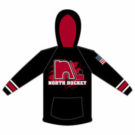 Lakeville North Hockey - Black Full-Dye Hoodie