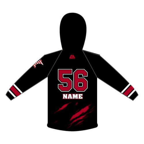 Lakeville North Hockey - Black Full-Dye Hoodie - Image 2