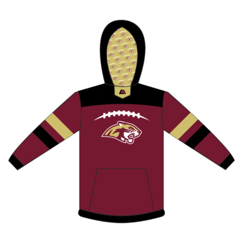 Lakeville South Football - Full Dye Hoodie
