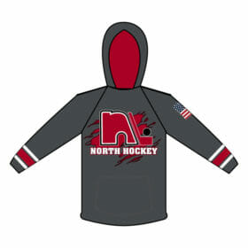 Lakeville North Hockey - Grey Full-Dye Hoodie