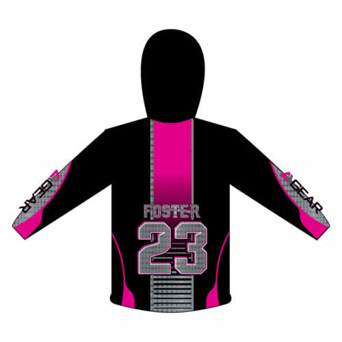 Agent 23 Linear - Full-Dye Hoodie - Image 2