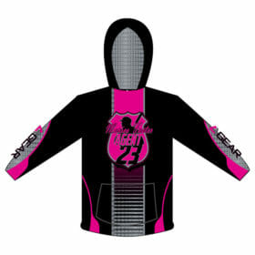 Agent 23 Linear - Full-Dye Hoodie