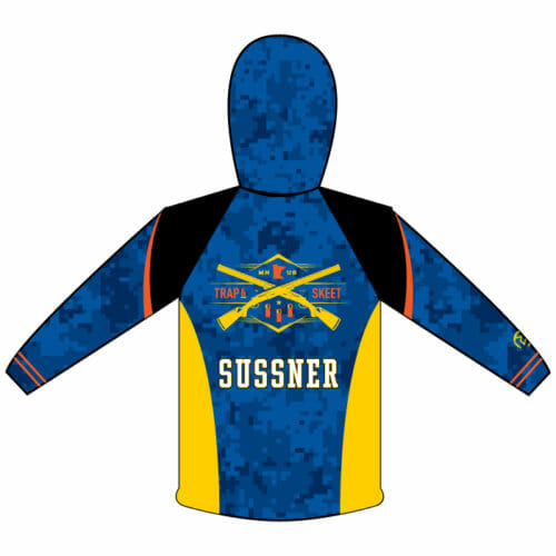 Wayzata Clay Target Team - Full-Dye Hoodie - Image 2