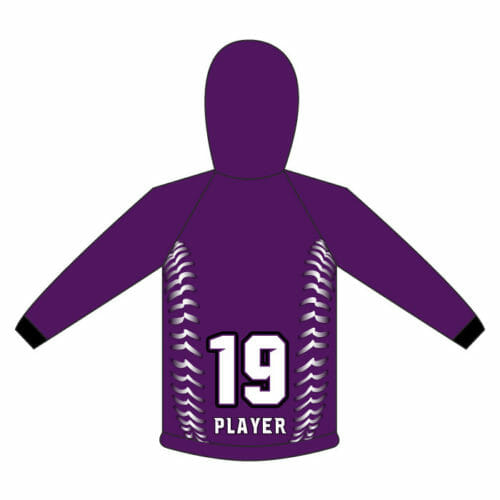 Ellsworth Fastpitch - Full-Dye Hoodie - Image 2