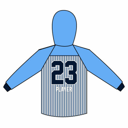 Blaine Baseball - Full-Dye Hoodie (Classic Design) - Image 2
