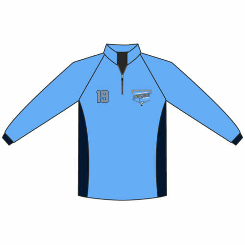 Zimmerman Baseball - Full-Dye 1/4 Zip Jacket