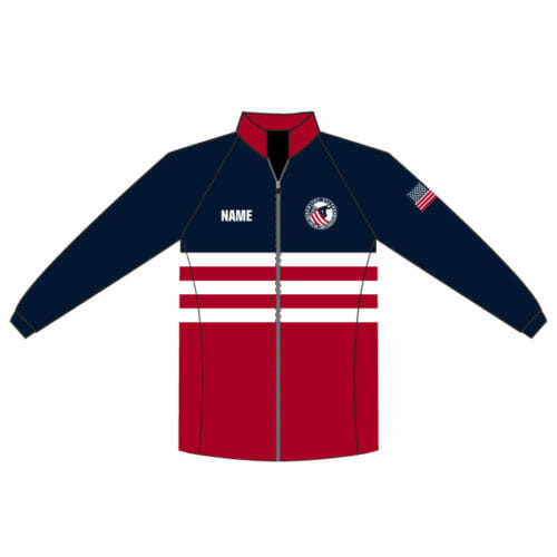 US Ice Cross Association - Full-Dye Full Zip Jacket