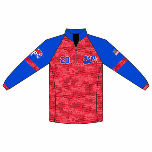 SLP Baseball - Full-Dye 1/4 Zip Jacket