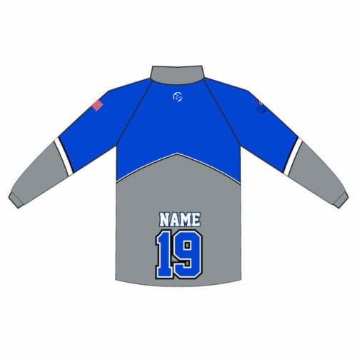 Rogers Baseball - Full-Dye 1/4 Zip Jacket - Image 2