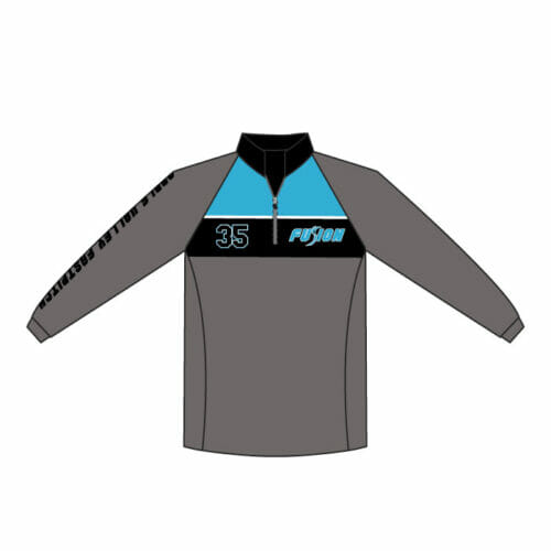 Fusion Fastpitch - Full-Dye 1/4 Zip Jacket