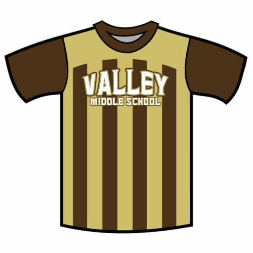 Valley Middle School Soccer - Full-Dye Jersey