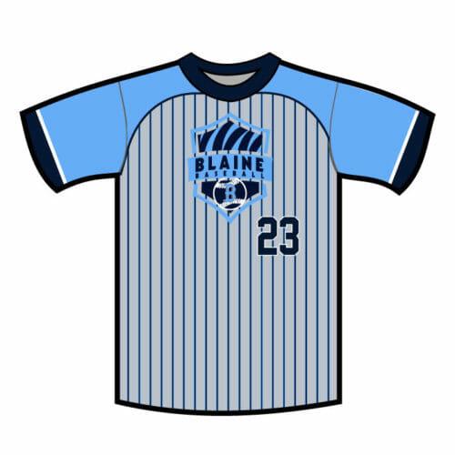 Blaine Baseball - Full-Dye Jersey (Classic Design)
