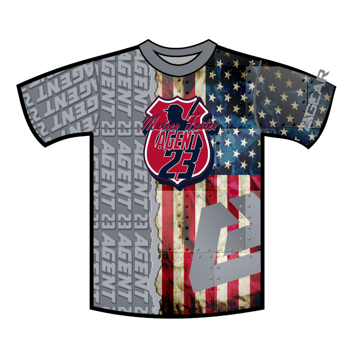 Agent 23 RWB - Full-Dye Jersey | Custom Apparel Inc.