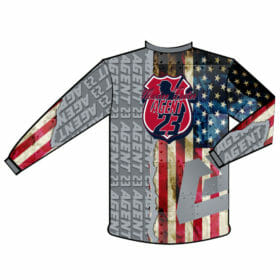 Agent 23 RWB - Full-Dye Longsleeve Jersey