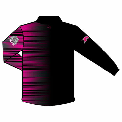 Tru Sports/CA Gear - Longsleeve Full-Dye Polo - Image 2