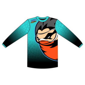 MN ATV - Full-Dye Teal Longsleeve Jersey