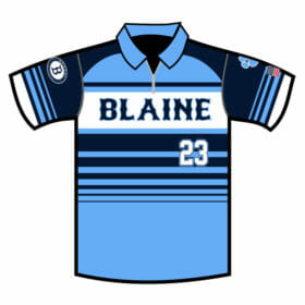 Blaine Baseball - Full-Dye Polo