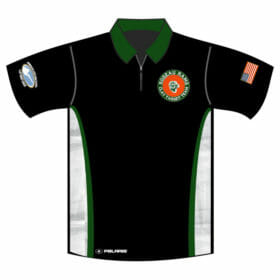 Roseau Clay Target Team - Full-Dye 1/4 Zip Polo