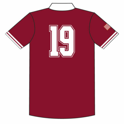 Richfield Baseball - Full-Dye 1/4 Zip Polo - Image 2