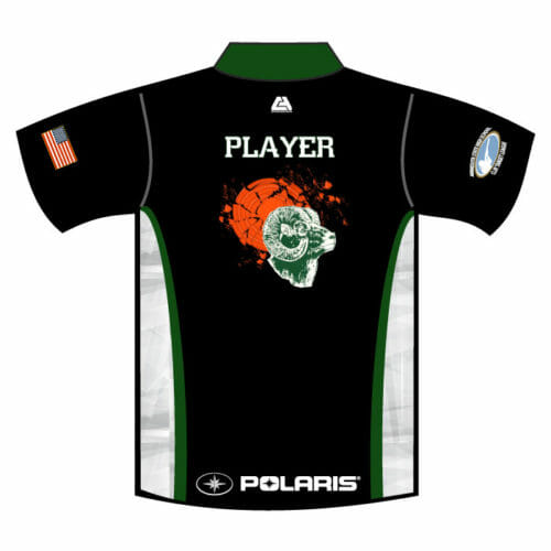 Roseau Clay Target Team - Full-Dye 1/4 Zip Polo - Image 2