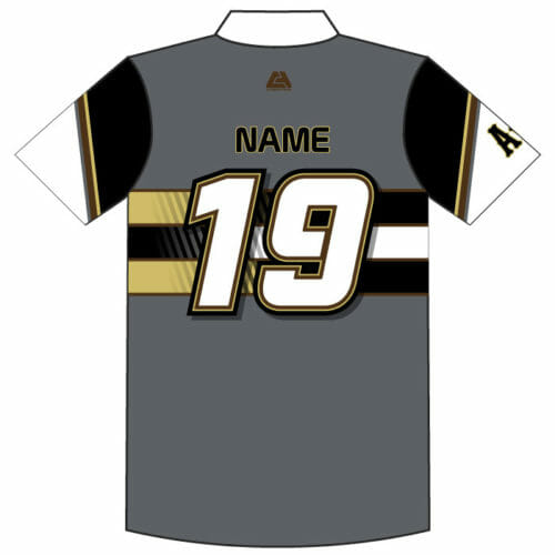 Apple Valley Baseball - Full-Dye 1/4 Zip Polo - Image 2