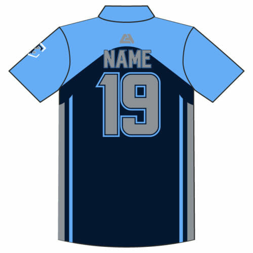Zimmerman Baseball - Full-Dye 1/4 Zip Polo - Image 2