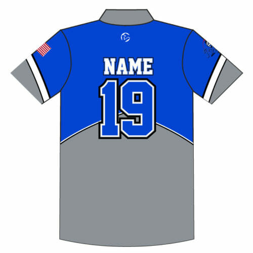 Rogers Baseball - Full-Dye 1/4 Zip Polo - Image 2