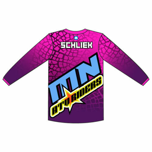 MN ATV - Full-Dye Longsleeve Pink Jersey - Image 2
