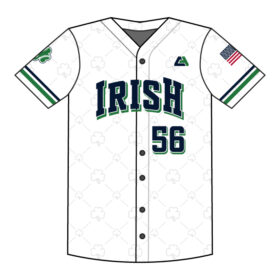 Rosemount Baseball - Full-Dye White Full-Button Player Jersey