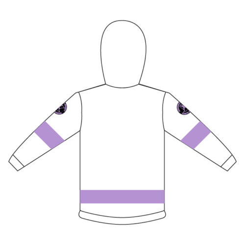 Farmington Hockey - Hockey Fights Cancer Night Full-Dye Hoodie - Image 2