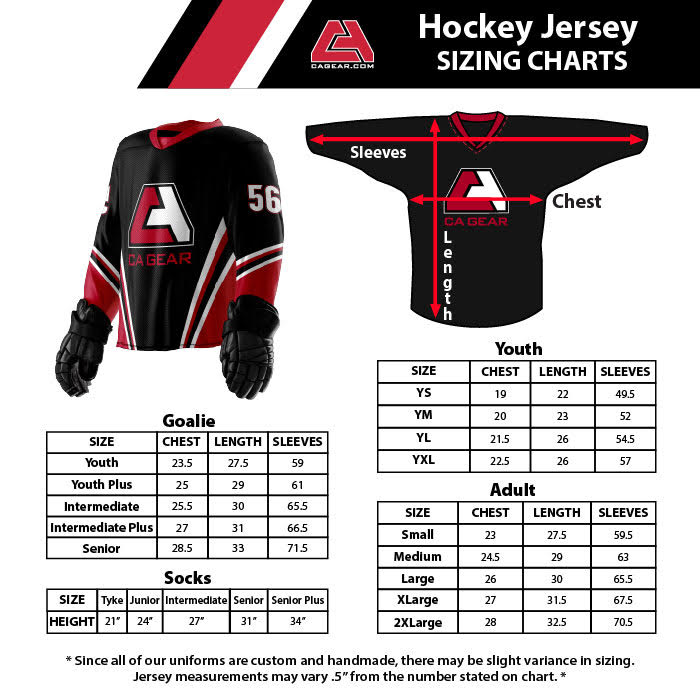 NHL Hockey Jersey Guide - Hockey Jersey Sizes & Styles - Clark Street Sports